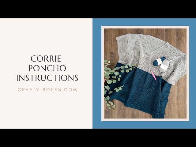 Load video: Make the Corrie Poncho