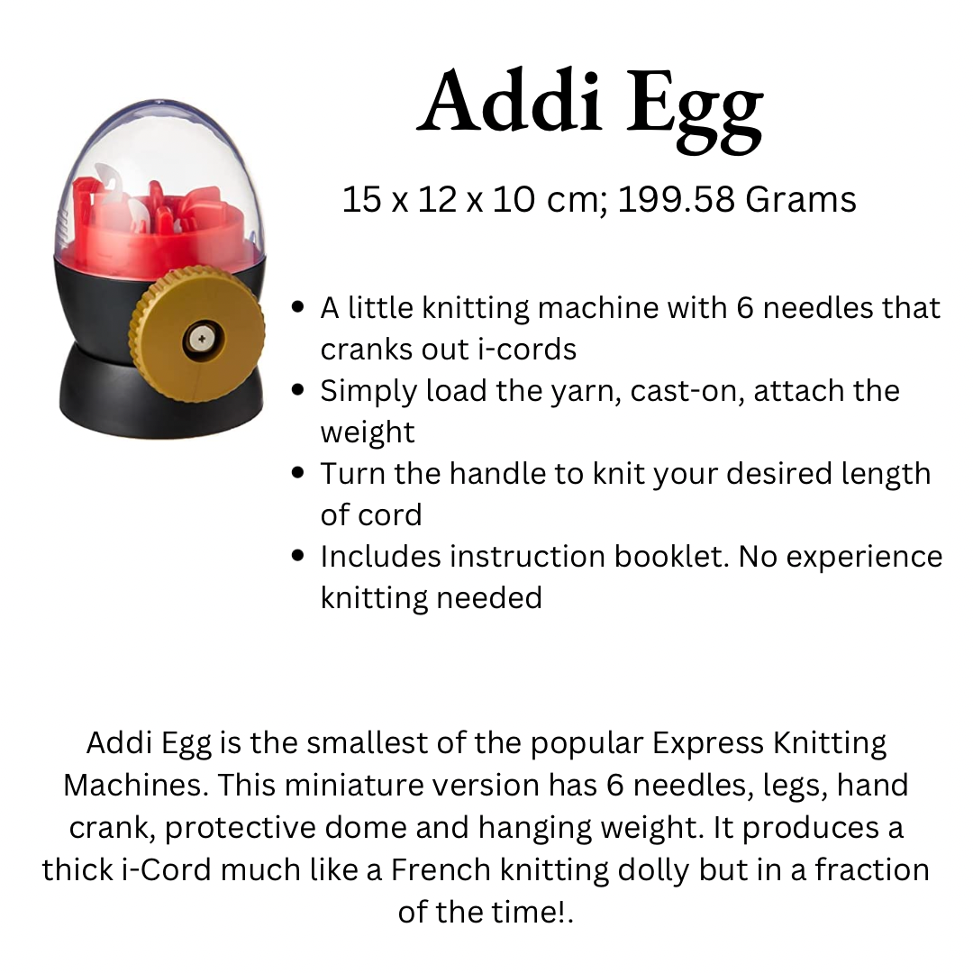 Addi Egg Express Knitting Machine